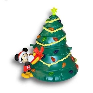 Disneyland Mickey Mouse Christmas tree light up popcorn bucket 🐭🏰🍿❤️💚